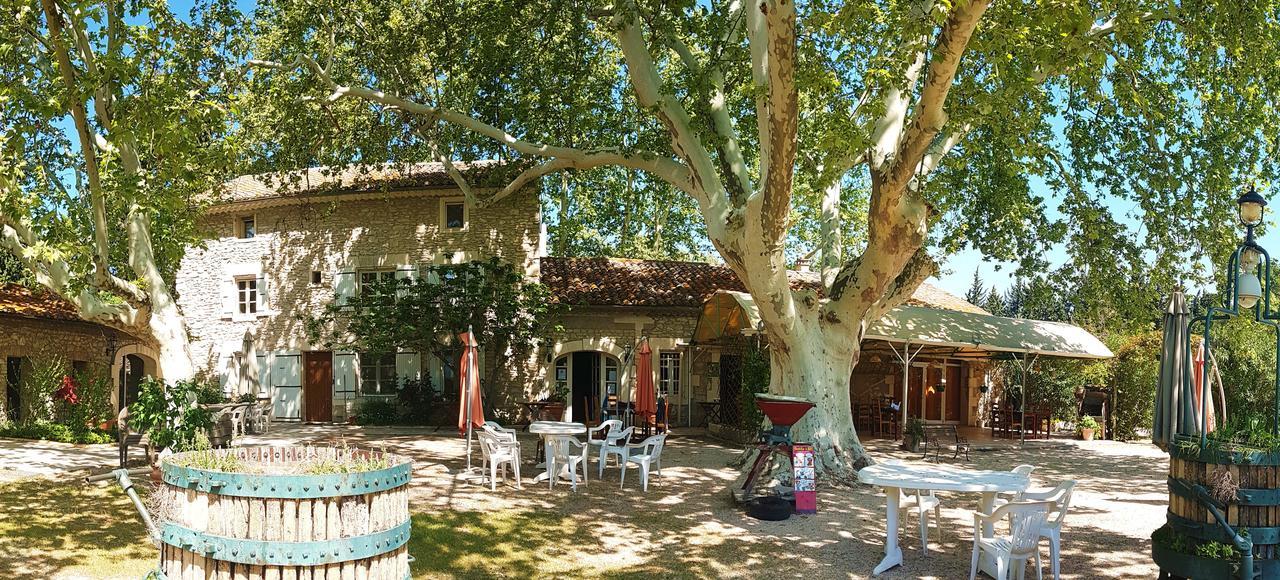 Mas Des Vertes Rives Bed and Breakfast Châteauneuf-de-Gadagne Exterior foto